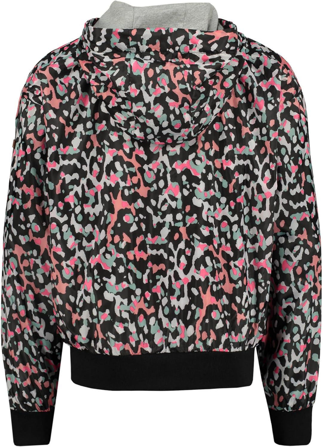 Garcia Kids Mädchen Blouson Jacke mit Kapuze N82690-1755 Schwarz (Off Black) 164 (Herstellergrösse:1