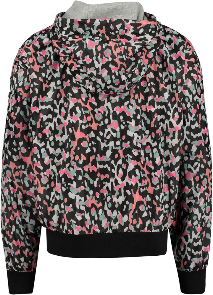 Garcia Kids Mädchen Blouson Jacke mit Kapuze N82690-1755 Schwarz (Off Black) 164 (Herstellergrösse:1