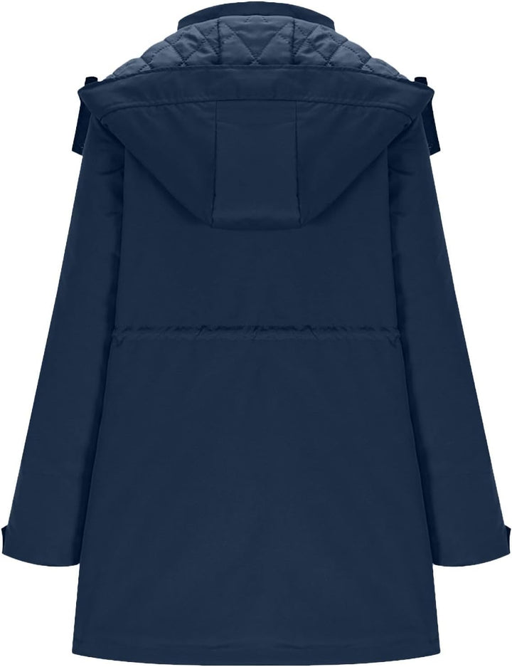 Hanraz Umstandsjacke Winter Schwanger Umstandswinterjacke Umstandsmode Bequemes Jacken Für Schwanger