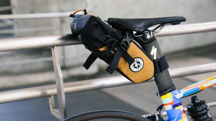 Fahrrad-Satteltasche mit grossem Fassungsvermögen von 5,8 l, wasserdicht, ultraleicht, MTB, Gravel S