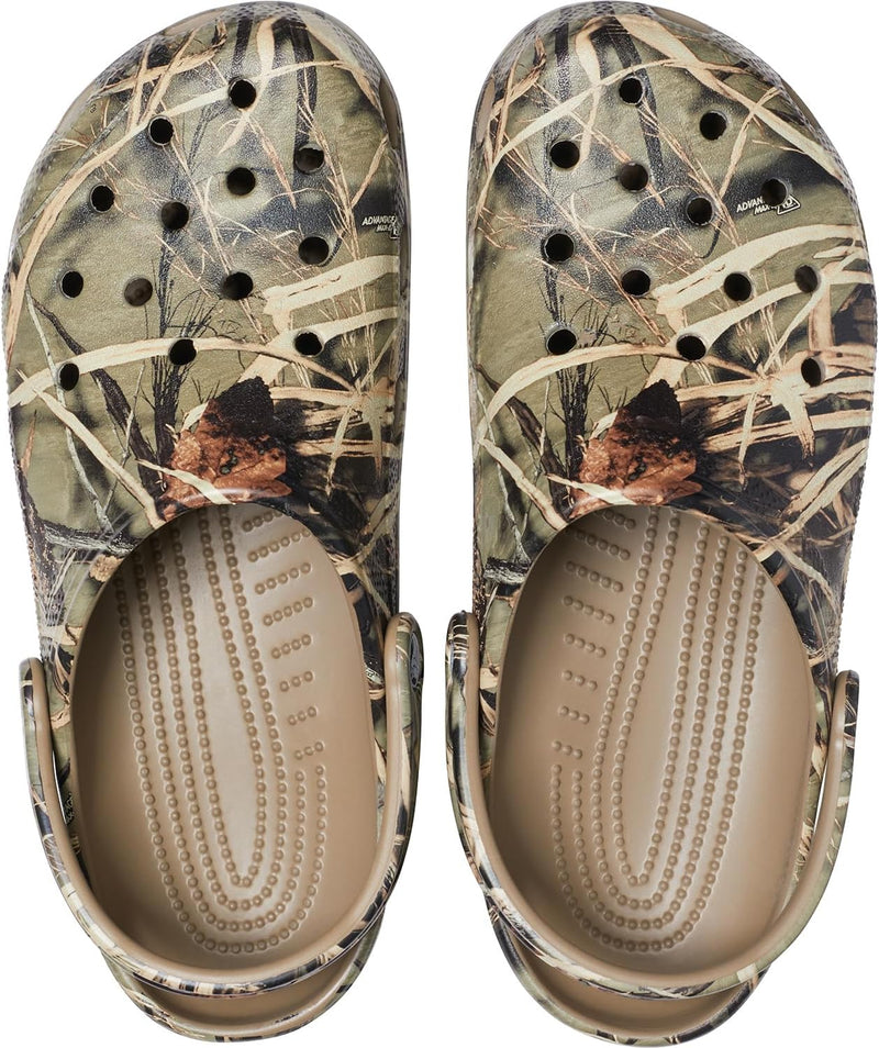 Crocs Unisex Erwachsene Classic Realtree Clogs V2 36/37 EU Khaki, 36/37 EU Khaki