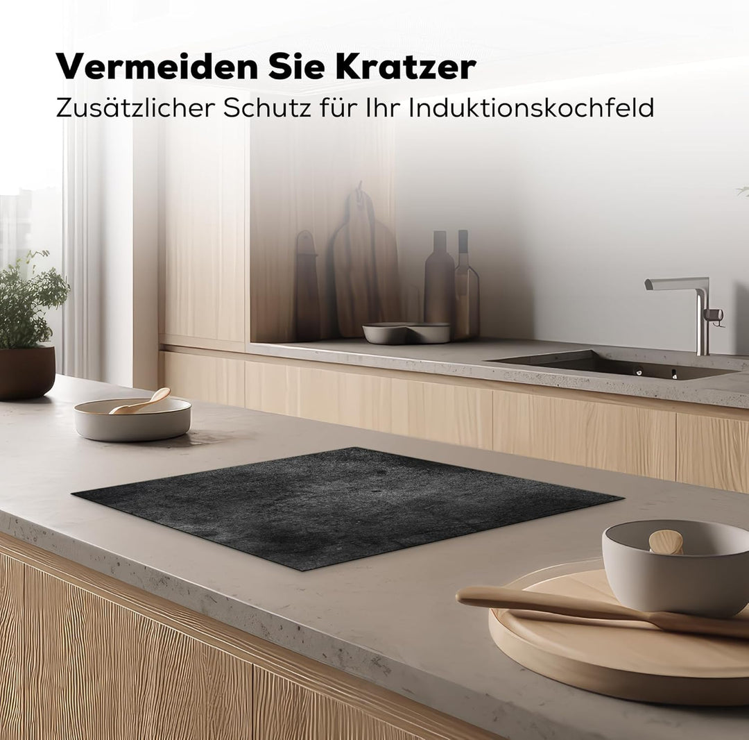 KitchenYeah© Herdabdeckplatte Einteilig Küche Kochfeld Abdeckung Ceranfeld Herdplattenabdeckung Aufr
