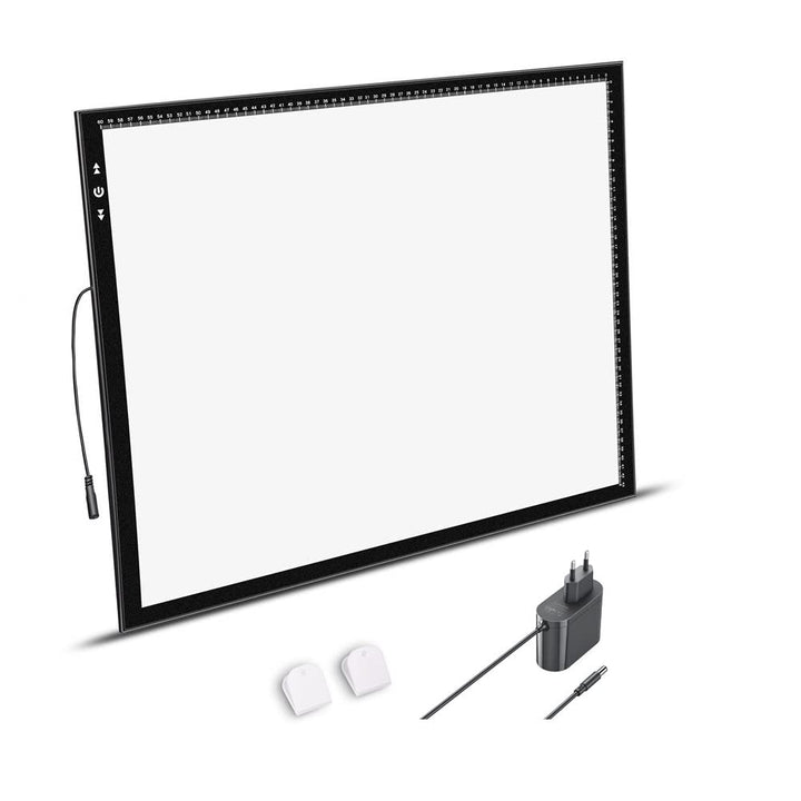 HSK A2 LED-Lichtpad Sperren/Entsperren Touch-Dimmer-Knopf Helligkeit 5500 Lux verpackter Adapter 12V
