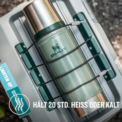 Stanley Classic Legendary Thermosflasche- Thermos Hält 15-48 Stunden Heiss oder Kalt - Edelstahl The