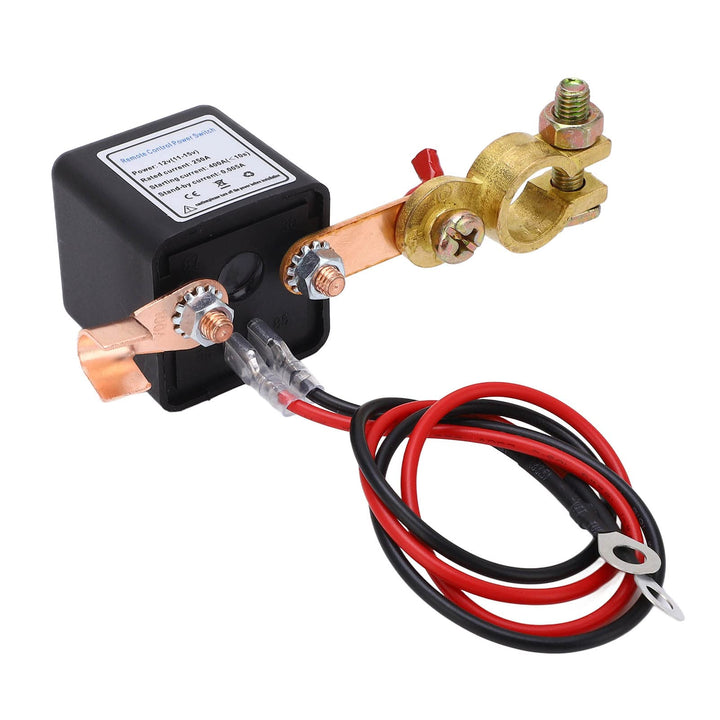 Remote Power Off Switch, Remote Battery Disconnect Switch 12V 250A Verbesserte Fernsteuerung Verhind