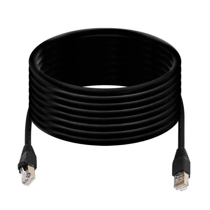QIANRENON RJ50 10P10C Datenscankabel, Barcode-Scannerkabel, Cat 5E 26AWG geschirmt, für Barcode-Scan