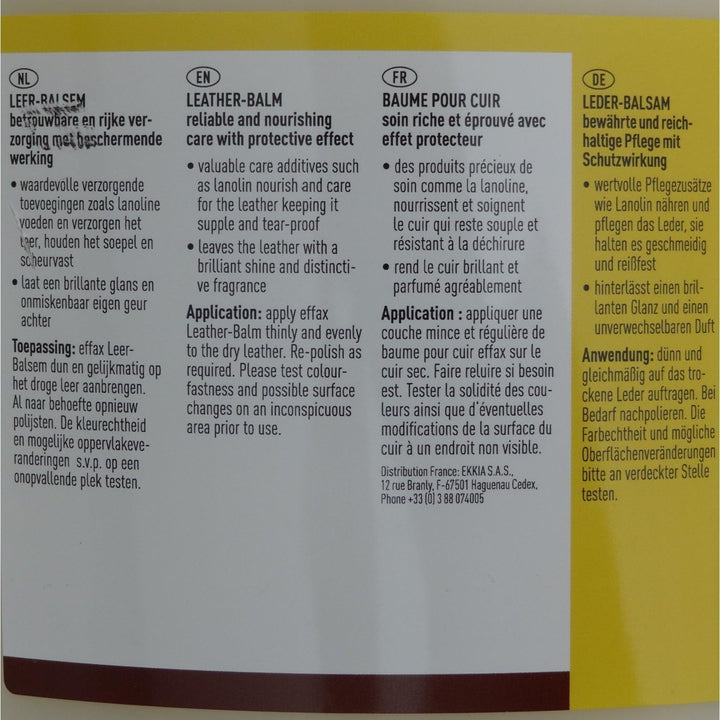 Effax-Lederbalsam 5 l farblos Eimer 5 l, farblos Eimer 5 l