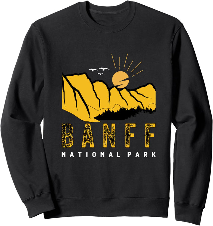 Nationalpark Banff Alberta Camping Natur Kanada Grizzly Sweatshirt