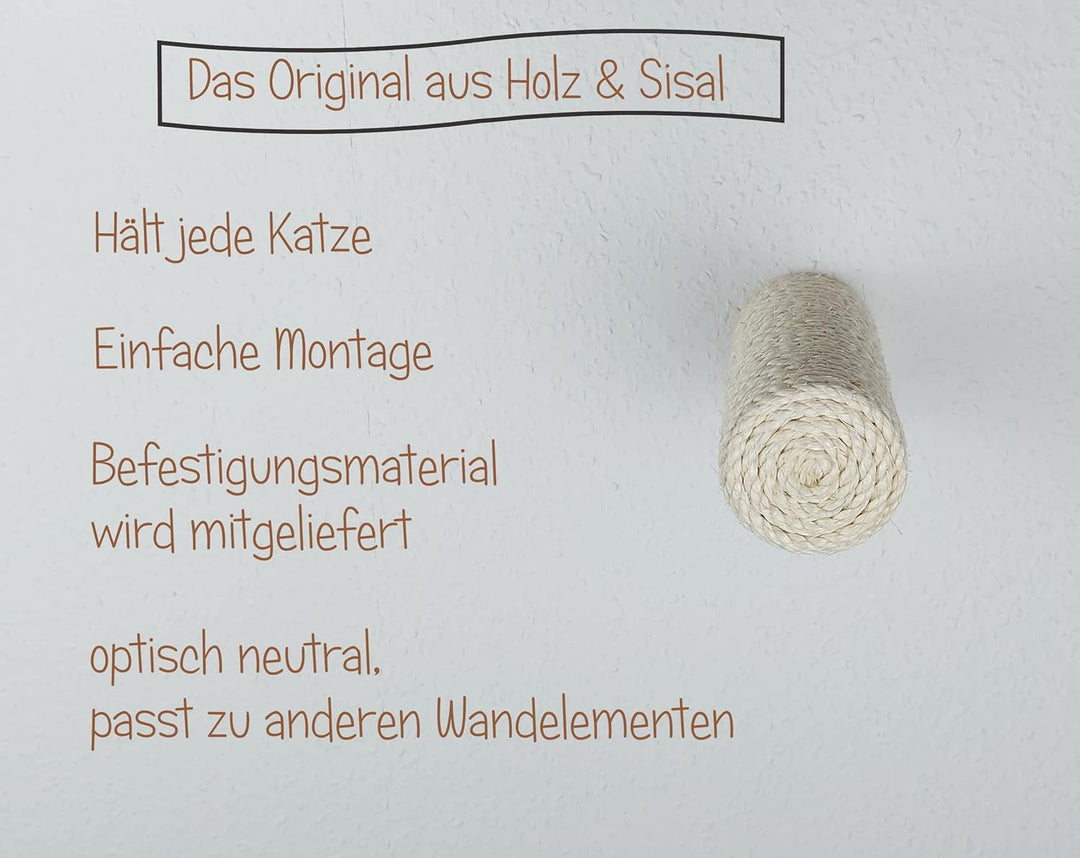 Kletter Wand Stufe für Katzen, 20 x 7 cm Katzenwand Katzentreppe Catwalk (1 Stück), 1 Stück