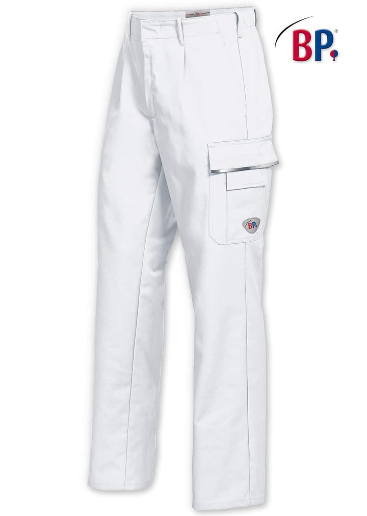 BP 1605-559-21-46l Arbeitshosen, mit elastischem Rückenteil, 245,00 g/m² Stoffmischung, weiss, 46l 4