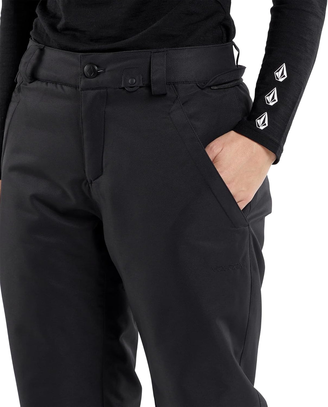 Volcom Unisex Frochickie Ins Pant Hosen (1er Pack) S Schwarz, S Schwarz