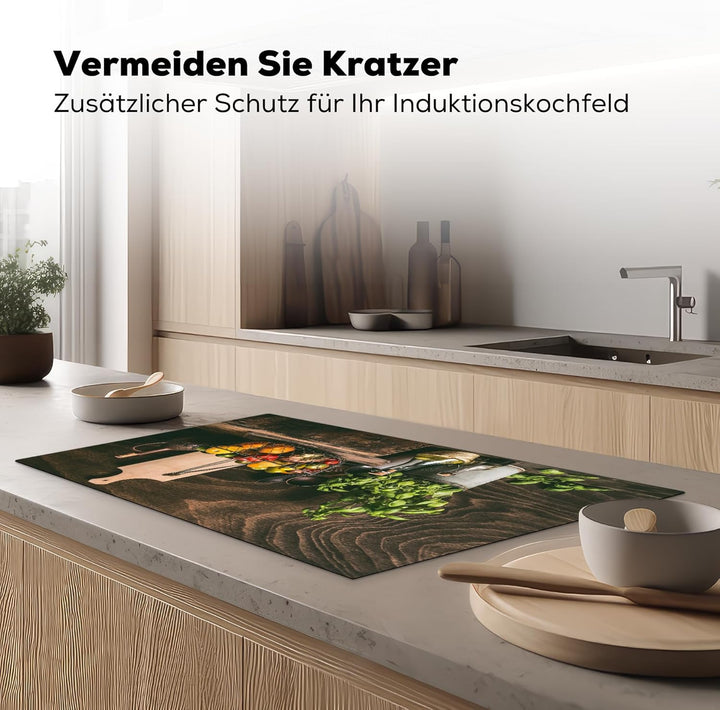 Herdabdeckplatte Einteilig Küche Ceranfeld Abdeckplatte Cerankochfeld Abdeckung Induktionskochfeld S