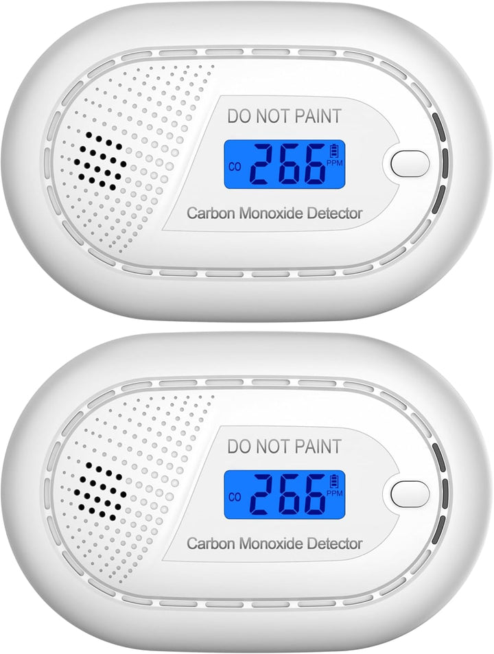 Aroha Link Kohlenmonoxid Melder Vernetzt - 10 Jahre Batterie - CO Melder, CO Gaswarner, CO Warner, K