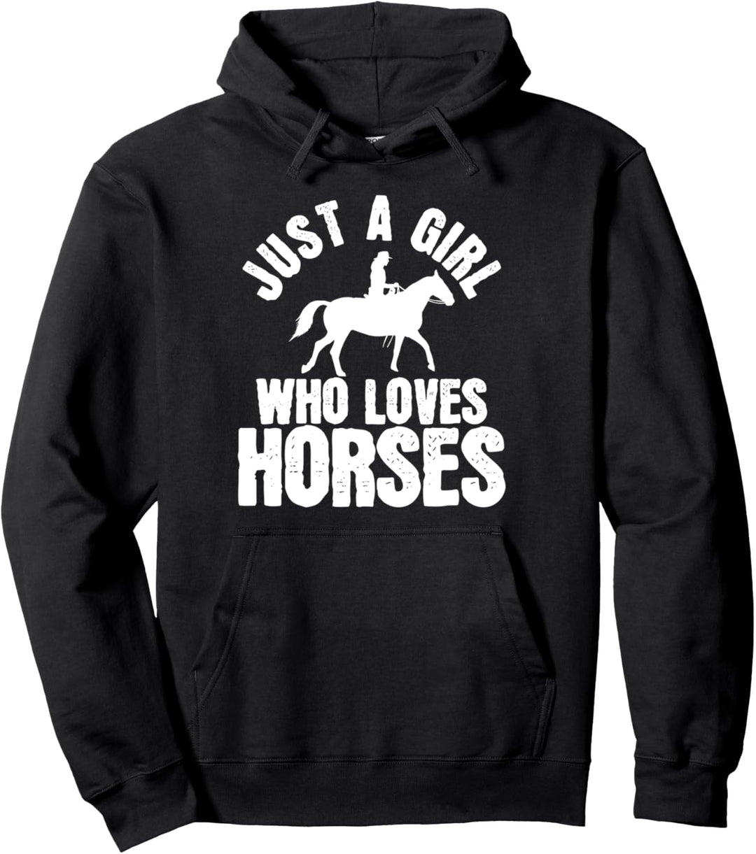 Pferde Reitferien Pullover Hoodie