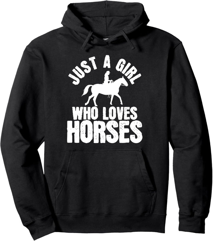 Pferde Reitferien Pullover Hoodie