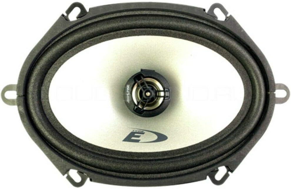 2 Lautsprecher kompatibel mit Alpine SXE-5725S koaxialem 2-Wege-oval 5 x 7 13,00 x 18,00 cm 130 x 18
