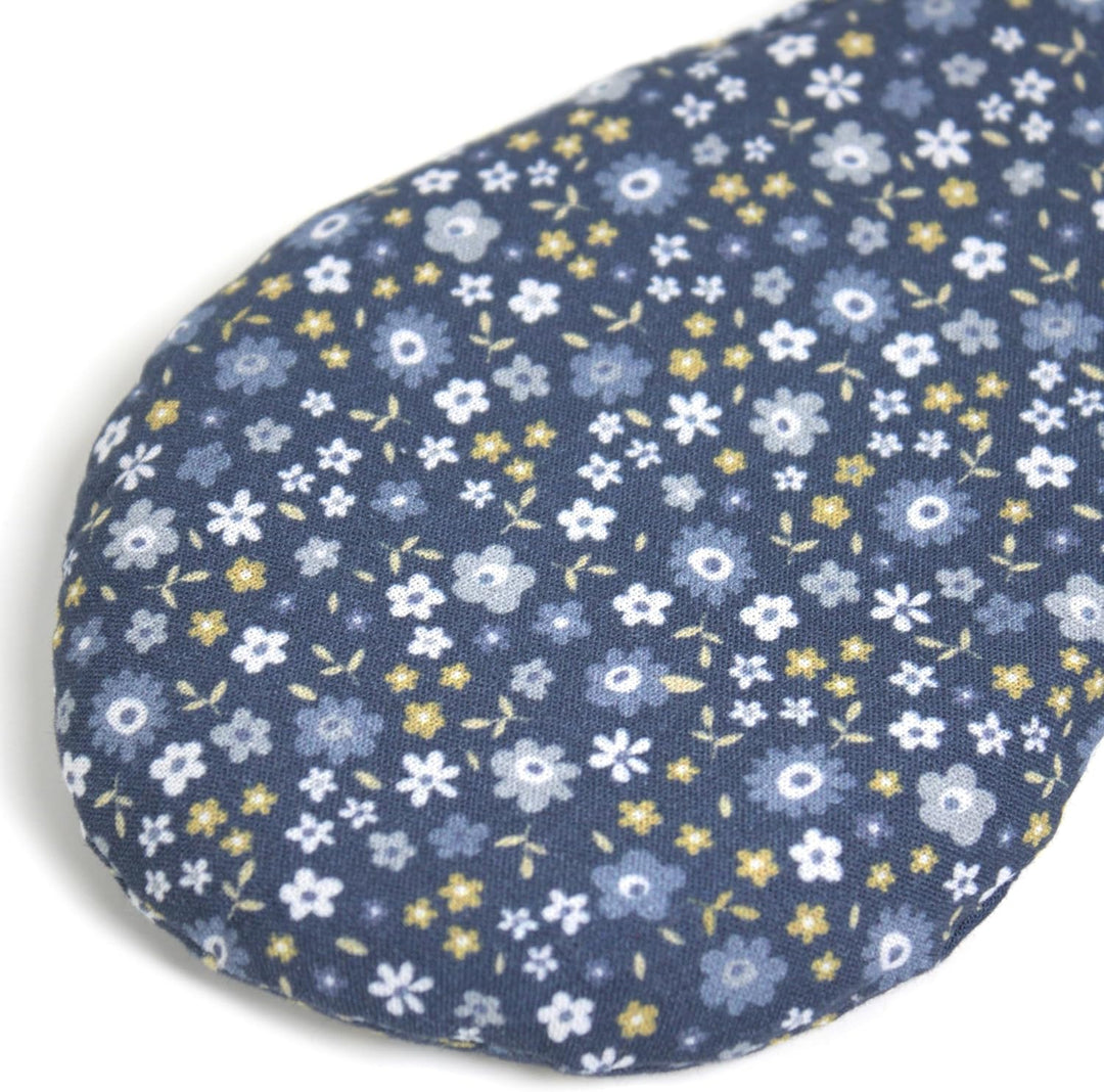 Bio-Bio Augenkissen Lavendel & Leinsamen "Blümchen-blau" zur Entspannung, zum Kühlen, erwärmen oder