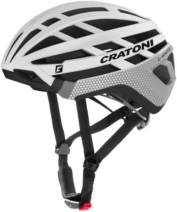 Cratoni Gravel-Helm C-Vento weiss/schwarz matt, M