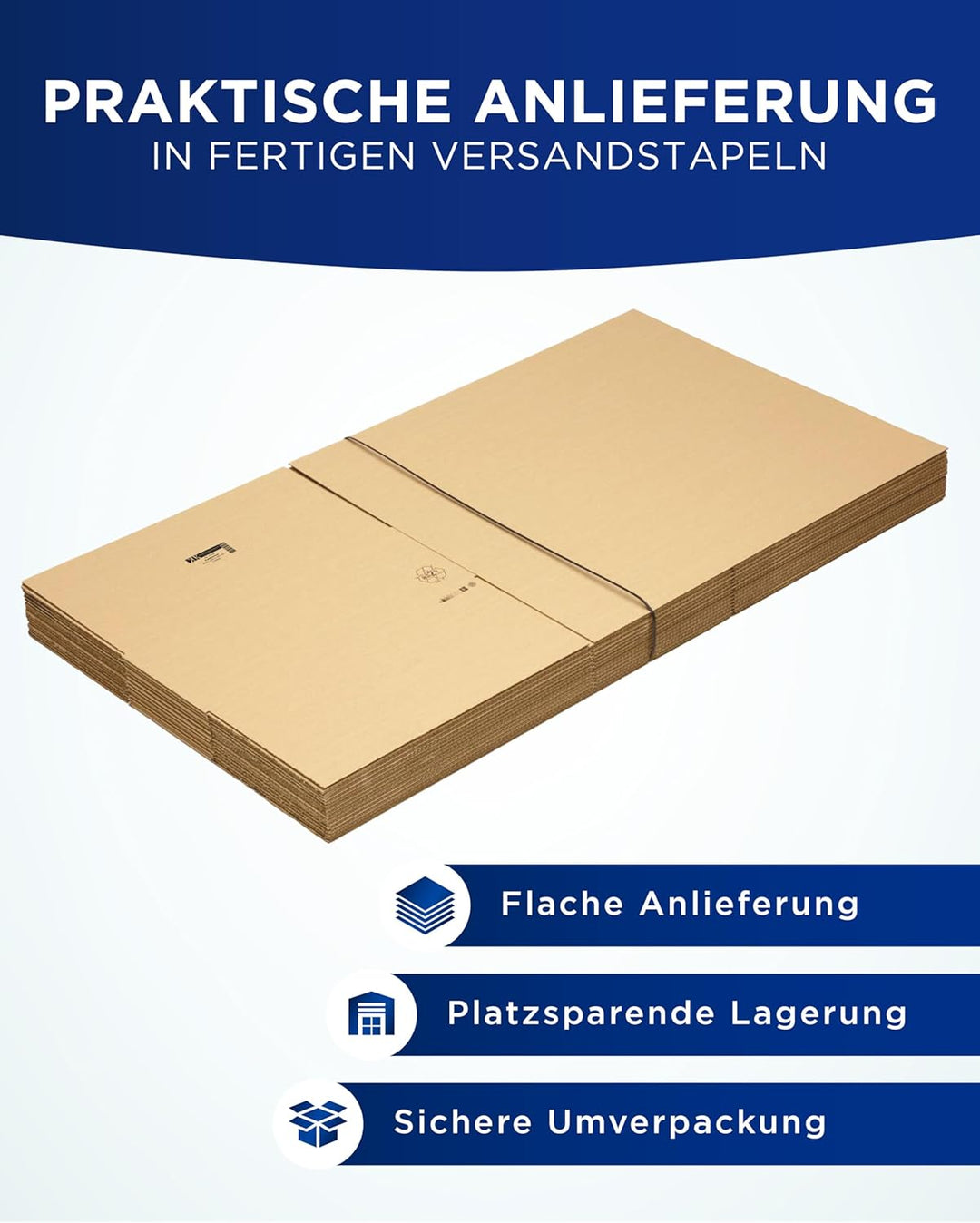 25x Faltkartons 700 x 440 x 160 mm