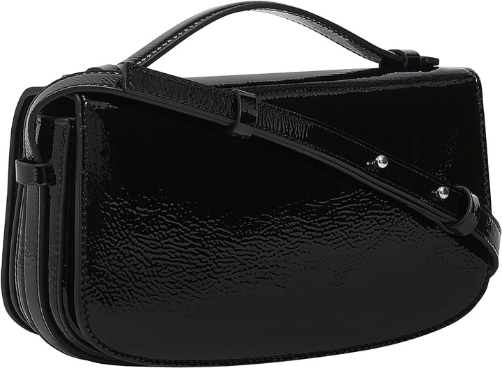 Liebeskind Berlin SADIE NAPLACK Crossbody, Small (HxBxT 15cm x 23.5cm x 6.5cm), Black