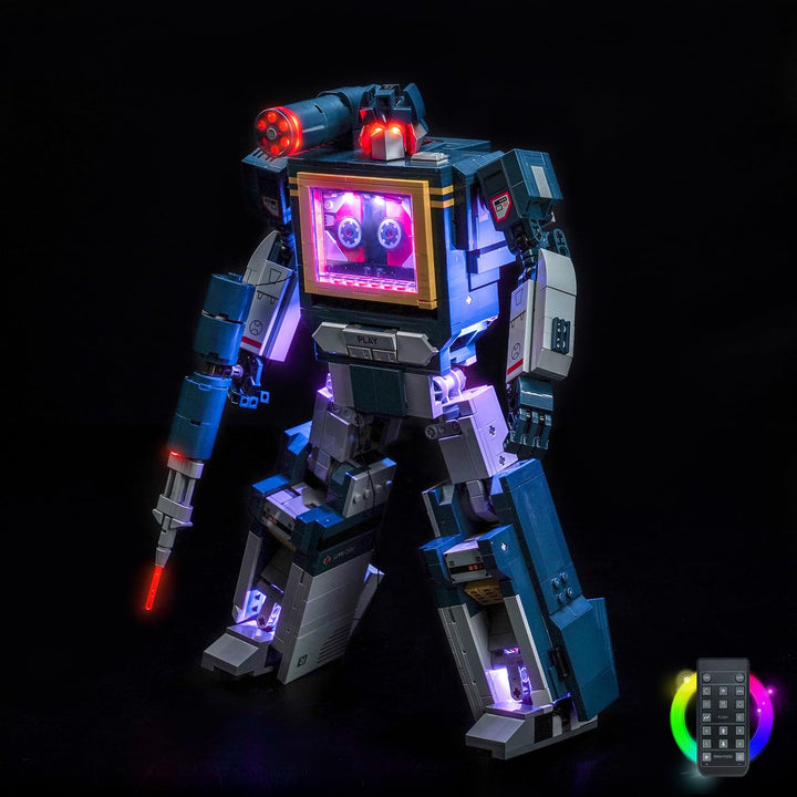 Fernbedienung Licht-Kit Kompatibel mit Lego 10358 Soundwave (Kein Modell), Led Beleuchtungs Set Comp