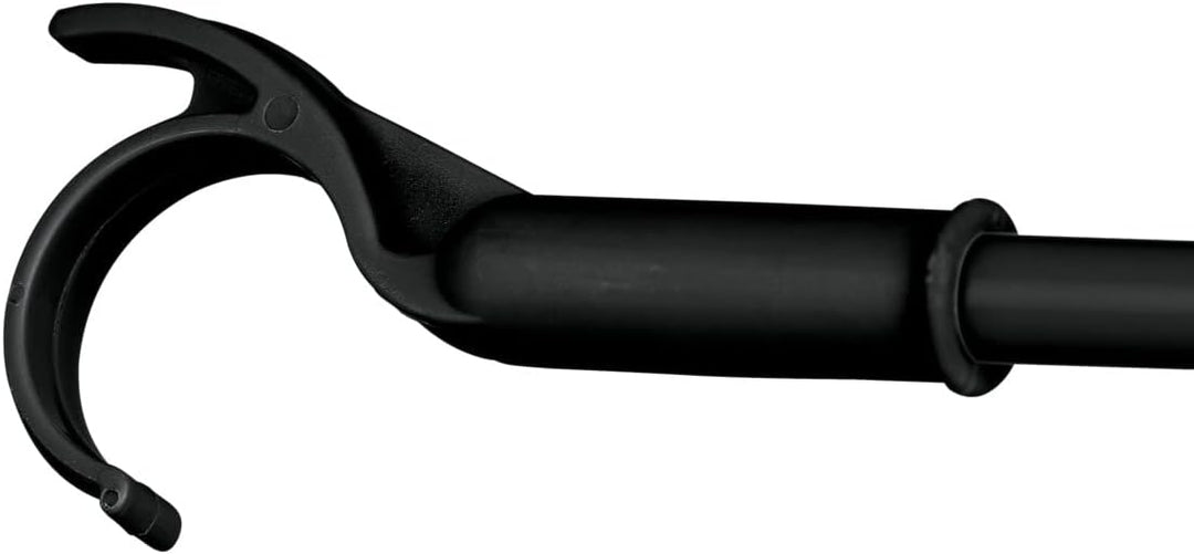 WENKO Aufhängehilfe, Zubehör zum Teleskop-System Herkules, Stahl, Schwarz/Schwarz, 4 x 76 x 1 cm, Sc