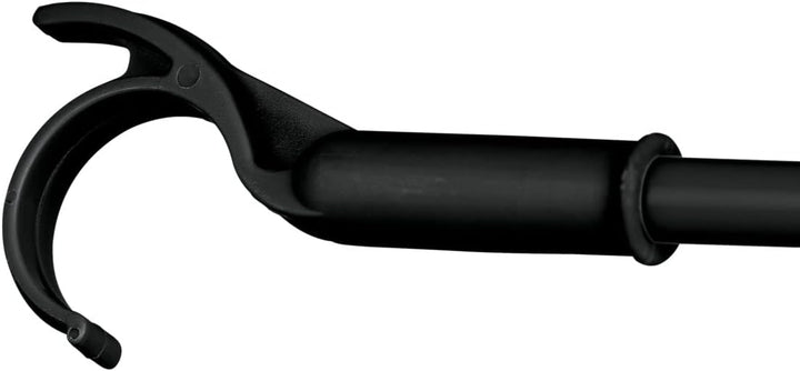 WENKO Aufhängehilfe, Zubehör zum Teleskop-System Herkules, Stahl, Schwarz/Schwarz, 4 x 76 x 1 cm, Sc