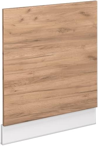 Vicco Frontblende Fame-Line, Goldkraft Eiche/Weiss, 60 cm ohne Arbeitsplatte Goldkraft Eiche Geschir