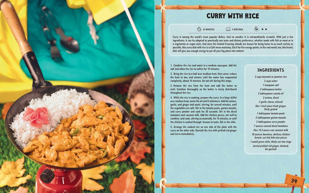 The Unofficial Animal Crossing Cookbook, Gebundenes Buch