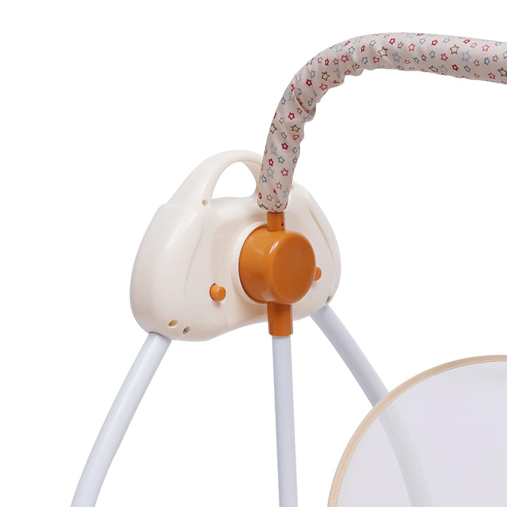 Mehrfunktions-Babywiege mit Musik, Bluetooth und 5 Schaukelgeschwindigkeiten - Tragbare Wiege für Ba