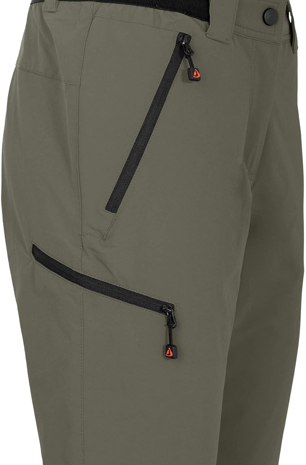 Bergson VIDAA Comfort Capri (Slim) | Damen 3/4 Wanderhose, leicht, strpazierfähig - Leichte Damen 3/