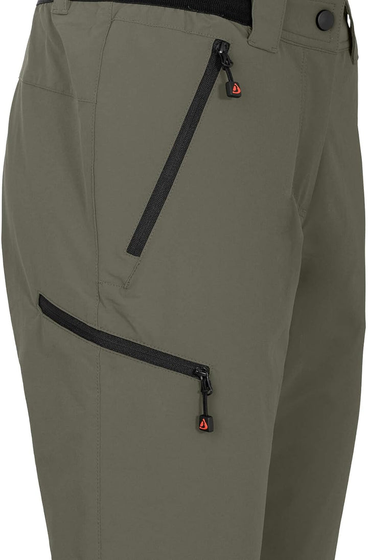 Bergson VIDAA Comfort Capri (Slim) | Damen 3/4 Wanderhose, leicht, strpazierfähig - Leichte Damen 3/
