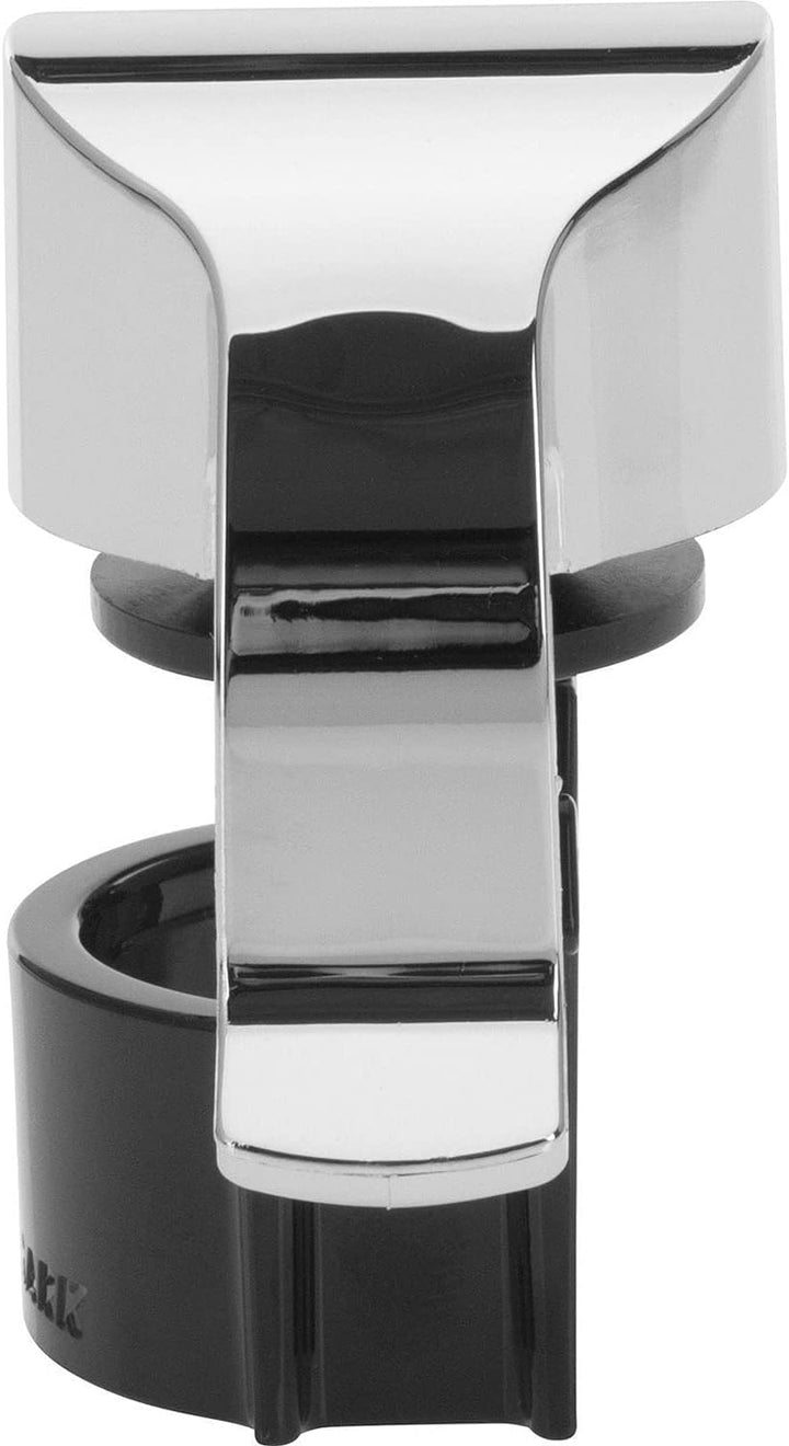 Westmark Sektflaschenverschluss/Klappverschluss, Kunststoff, Casco, Schwarz/Silber, 60022280, Verchr