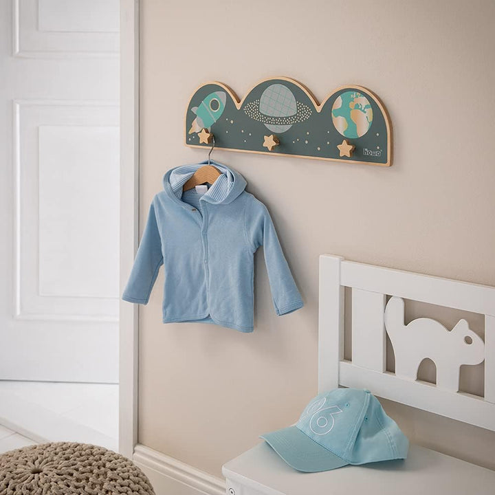 howa Wandgarderobe Garderobe space für Kinder aus Holz 8801