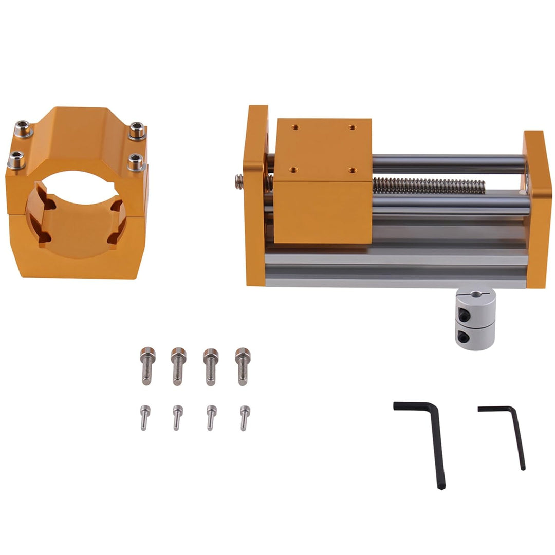 CNCYEAH CNC Z-Achse Aluminium Spindelmotorhalterung, Z-Achse Modul, 85mm Hub, 300-500W Spindelhalter