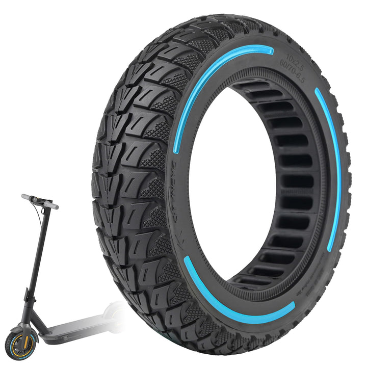 VOLOHAS 60/70-6,5 Vollgummireifen 10 Zoll Solide Reifen für Xiaomi 5/5 Pro/5 Max,für Ninebot Max G30