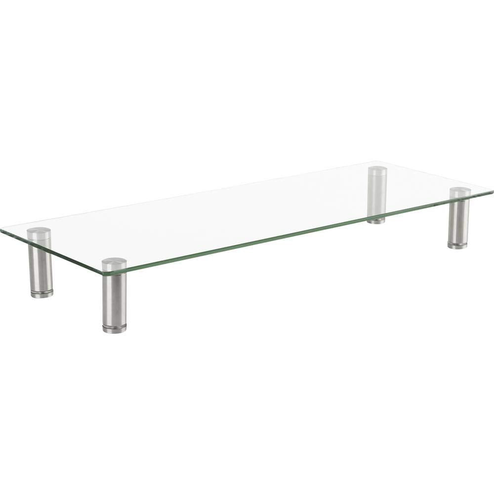 Speaka Professional Monitor-Erhöhung Höhen-Bereich: 75 bis 90 mm Transparent