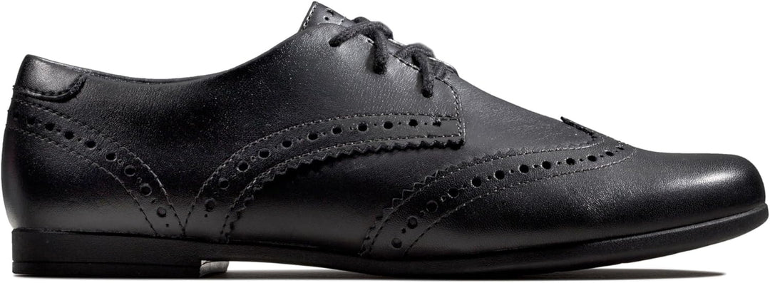 Clarks Damen Scala Lace Y Derbys 35.5 EU X-Weit Schwarz, 35.5 EU X-Weit Schwarz