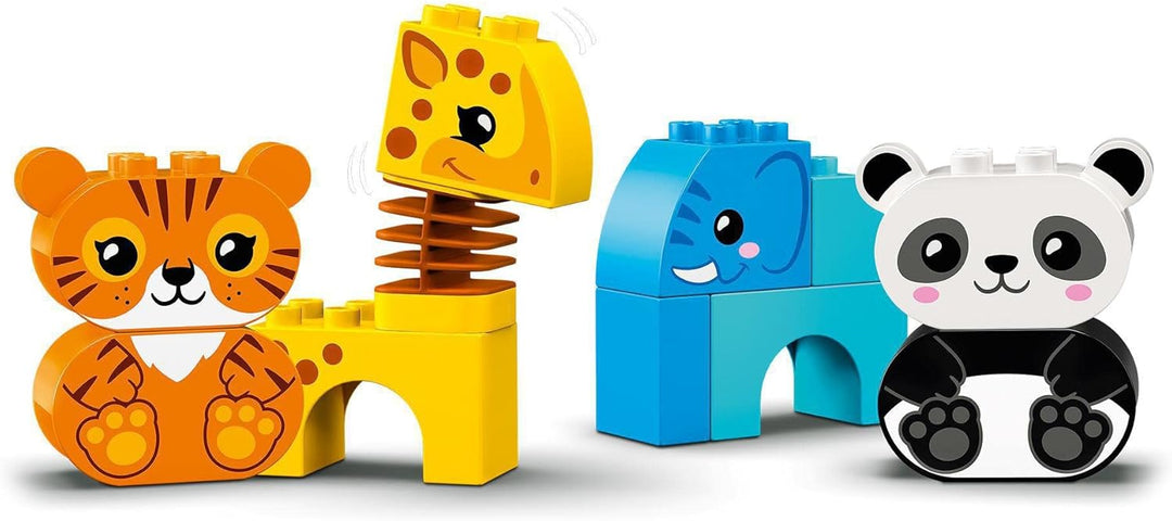 LEGO 10955 DUPLO Mein Erster Tierzug Mit Spielzeug-Tieren, Eisenbahn, Lernspielzeug Für Kleinkinder