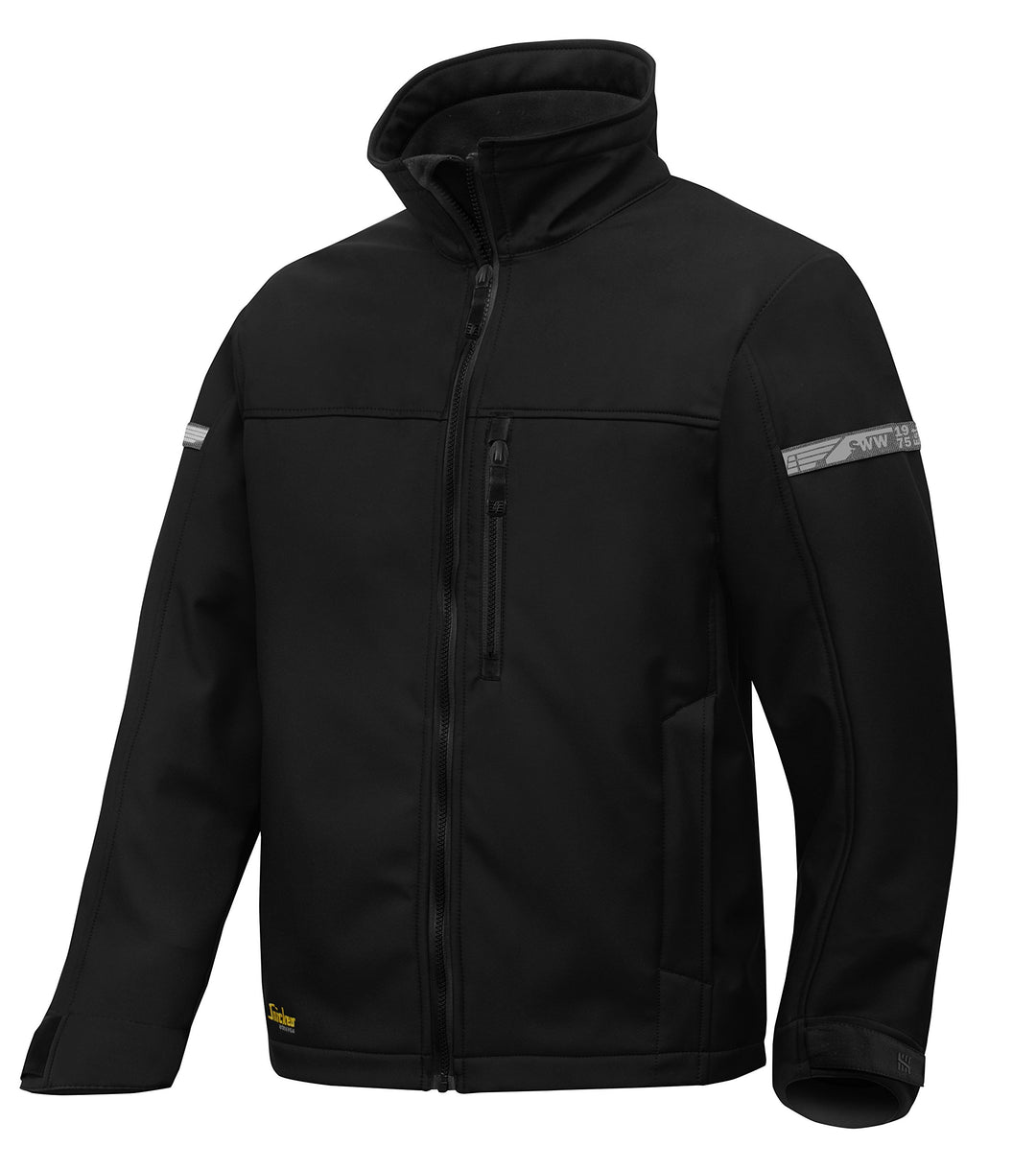 Snickers Workwear Allround Work Softshelljacke, S, schwarz, 1200 S Schwarz, S Schwarz