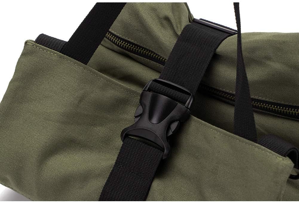 Super Roll Tool Roll,Multi-Purpose Roll Up Tool Bag, Wrench Roll,Canvas Tool Organizer Bucket,Car Fi