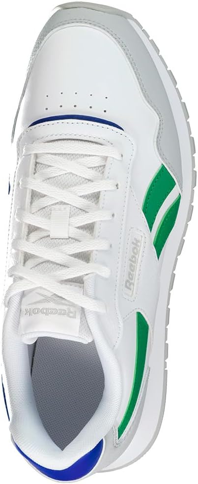 Reebok Unisex Kinder GlideLaufschuhe 36.5 EU White Grey1 Classiccobalt, 36.5 EU White Grey1 Classicc