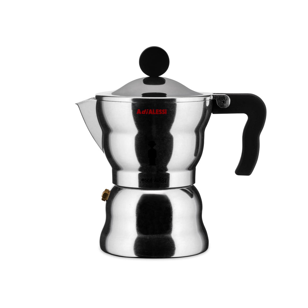 Alessi AAM33/3 Moka Espressokaffeekanne 3Tassen 3 Tassen, 3 Tassen