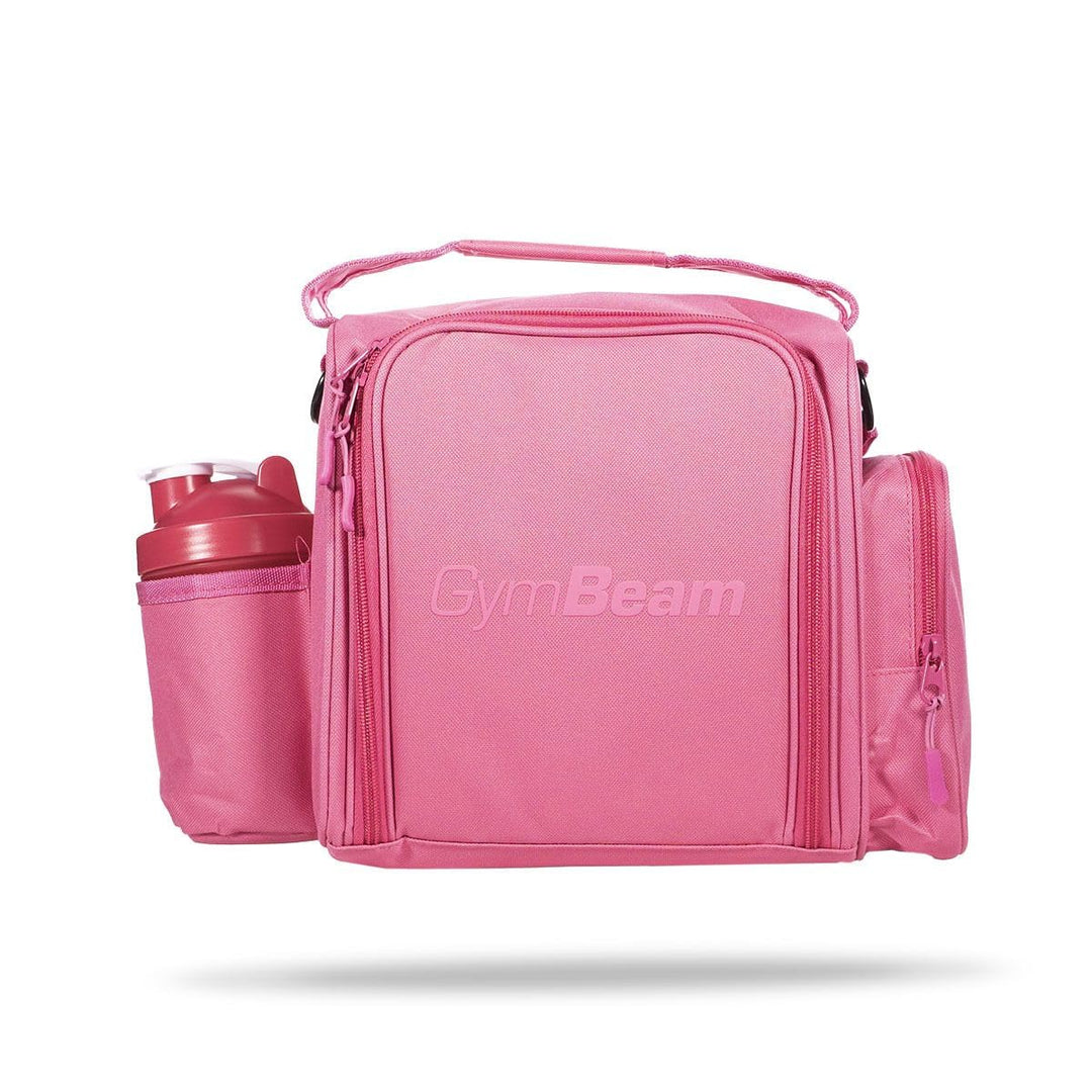 GymBeam FIT Prep Essenstasche - Kleine Kühltasche mit 3 stabilen Behältern, Löffeln und Gelpacks, pr