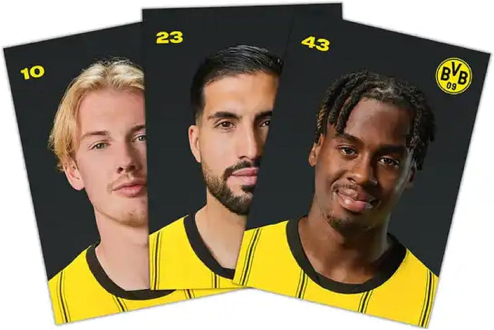 Dortmund Borussia Autogrammkarten Team 2024/25 unsigniert Sammelkarten Autographs Card BVB 09