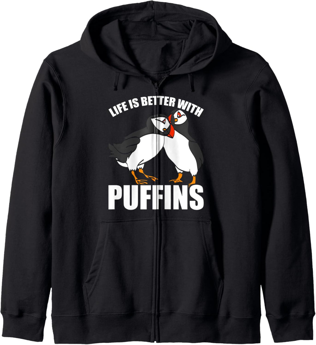 Puffin Papageientaucher Leben | Vogel Papageitaucher Kapuzenjacke