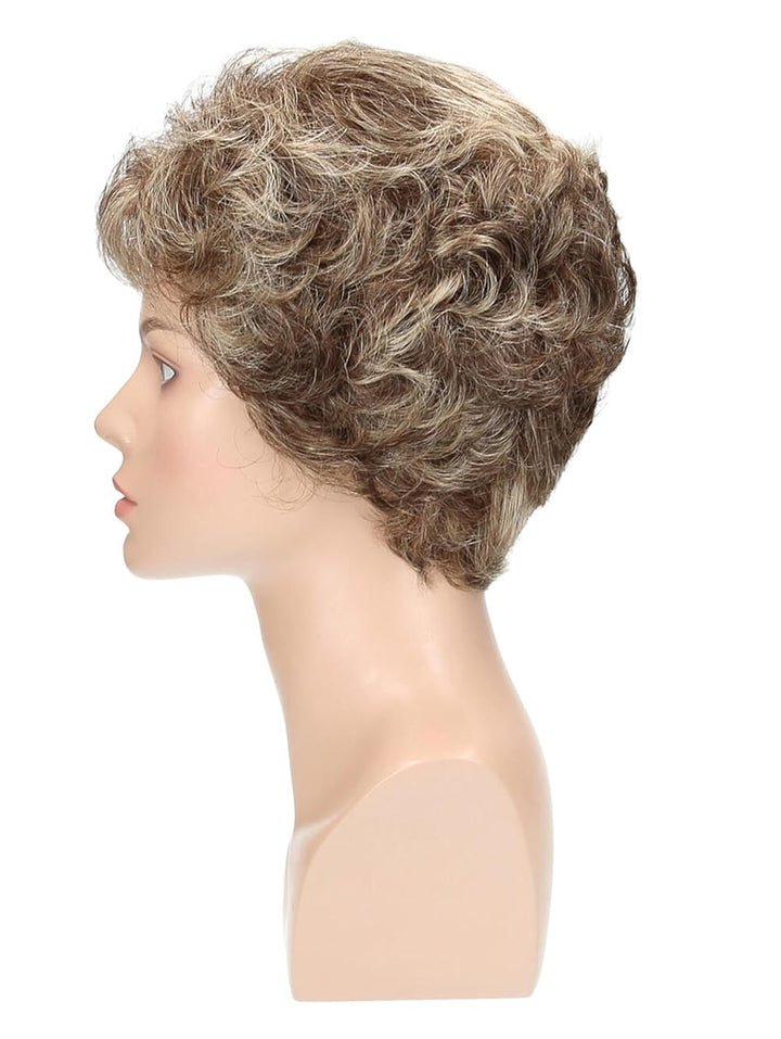 Perücke "Bärbel" Dunkelaschblond/Lichtblond gesträhnt, Dunkelaschblond/Lichtblond gesträhnt