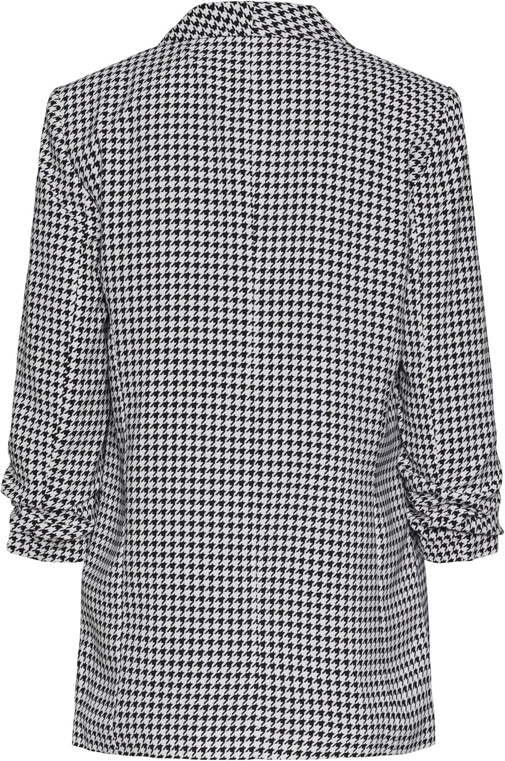 Pieces Damen Pcbosella 3/4 Printed Blazer Noos Bc Blazer XL Black/Aop:houndstooth, XL Black/Aop:houn
