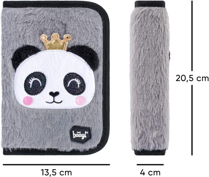 Baagl Schulranzen Mädchen Set 5 Teilig - Zippy Schultasche ab 1. Klasse - Grundschule Ranzen mit Bru