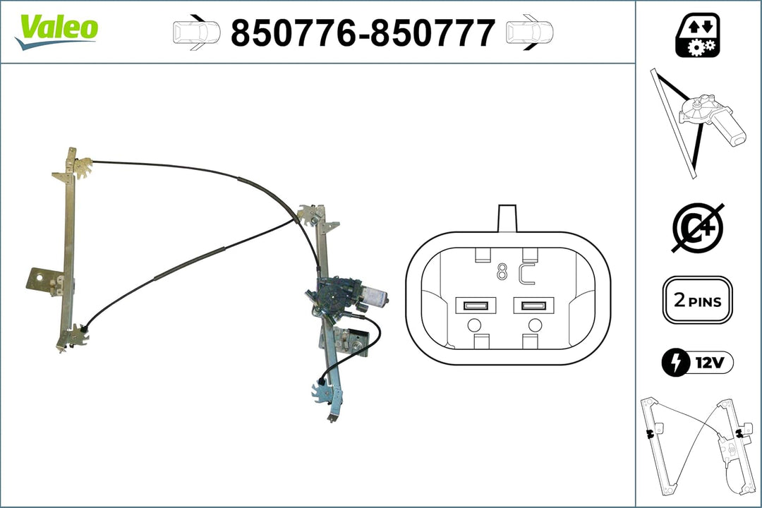 VALEO Fensterheber 850776